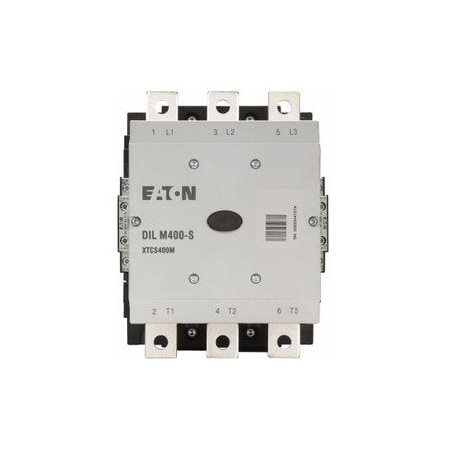 Eaton Definite Purpose Contactor, 3 P, Non-Reversing, Screw XTCS400M22A